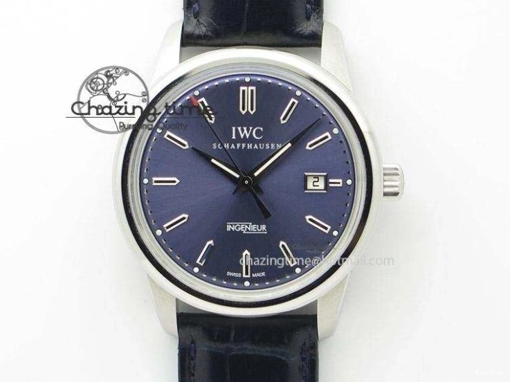 MIROTIME 0811 Reliable Big Pilot “Markus Buhler” IW5003 Turbine V6F Best Edition Blue Dial On Leather Strap A 7324
